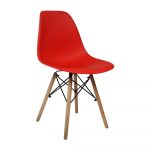 silla nórdica roja