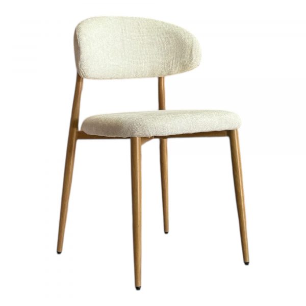 Sillón/Silla Moderna Roble Beis (Conjunto de 2 Sillas)