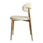 Sillón/Silla Moderna Roble Beis (Conjunto de 2 Sillas)