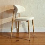 Sillón/Silla Moderna Roble Beis (Conjunto de 2 Sillas)