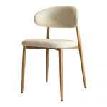 Sillón/Silla Moderna Roble Beis (Conjunto de 2 Sillas)