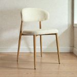 Sillón/Silla Moderna Roble Beis (Conjunto de 2 Sillas)