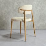 Sillón/Silla Moderna Roble Beis (Conjunto de 2 Sillas)