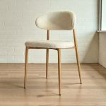 Sillón/Silla Moderna Roble Beis (Conjunto de 2 Sillas)