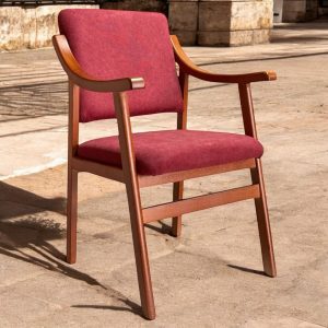 Sillón con Brazos Cerezo Burdeos